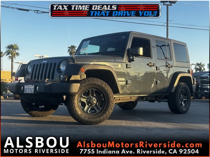 2017 JEEP WRANGLER for sale in RIVERSIDE