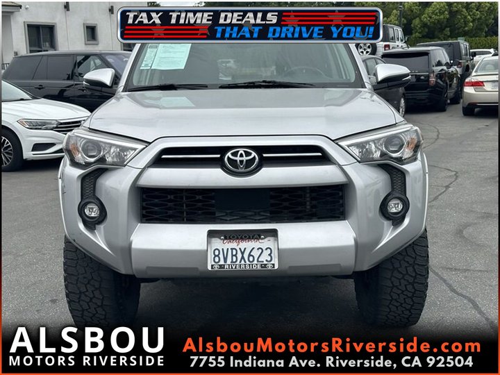 2021 TOYOTA 4RUNNER for sale in RIVERSIDE