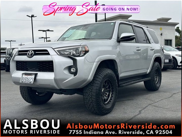 2021 TOYOTA 4RUNNER for sale in RIVERSIDE