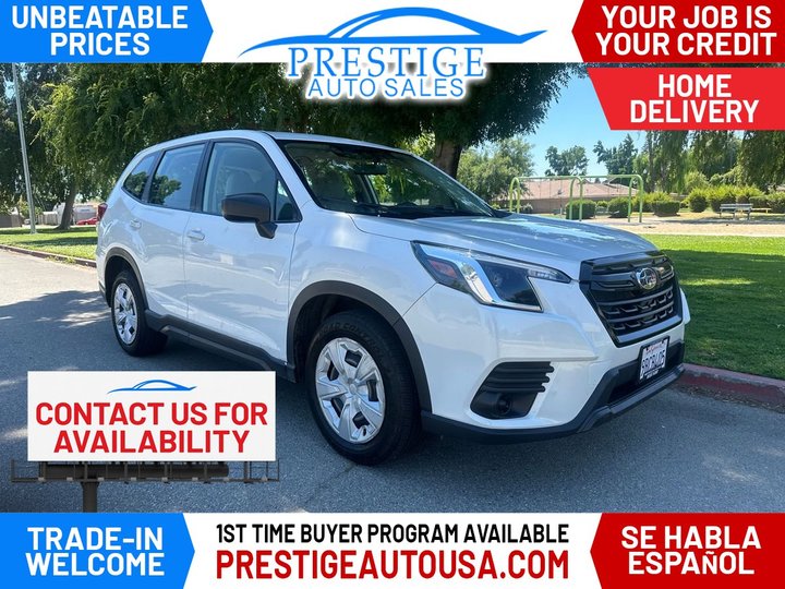 2022 SUBARU FORESTER for sale in BAKERSFIELD