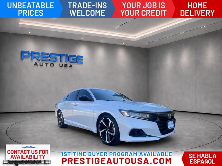 2021 HONDA ACCORD for sale in BAKERSFIELD