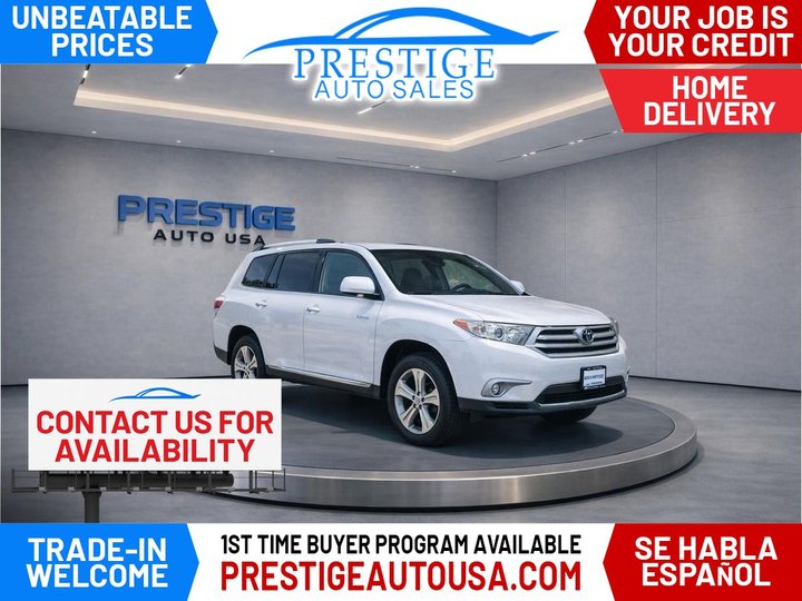 2013 TOYOTA HIGHLANDER for sale in BAKERSFIELD
