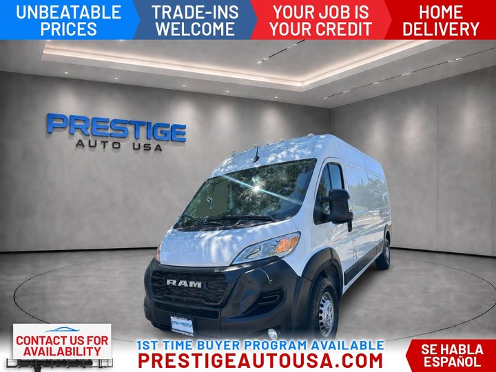 2025 RAM PROMASTER CARGO VAN for sale in BAKERSFIELD