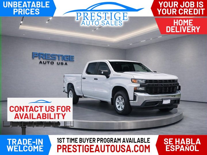 2021 CHEVROLET SILVERADO 1500 DOUBLE CAB for sale in BAKERSFIELD
