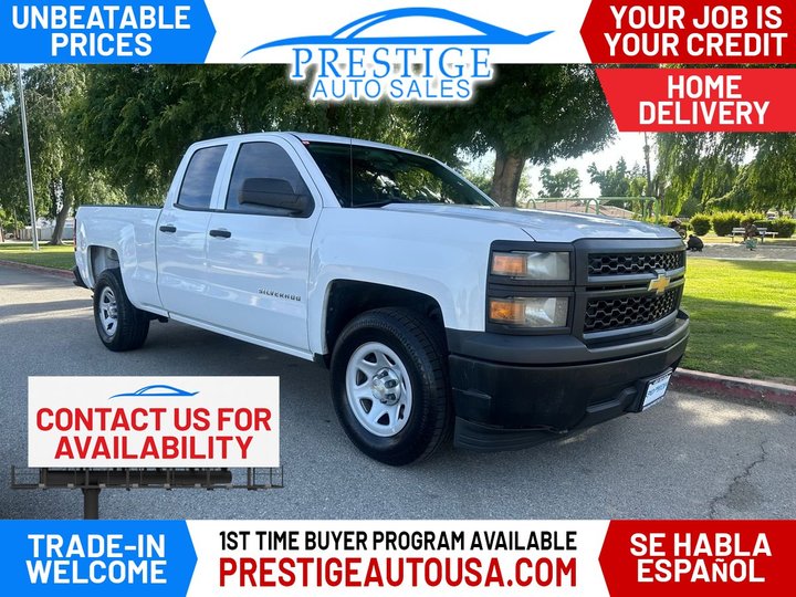 2015 CHEVROLET SILVERADO 1500 DOUBLE CAB for sale in BAKERSFIELD