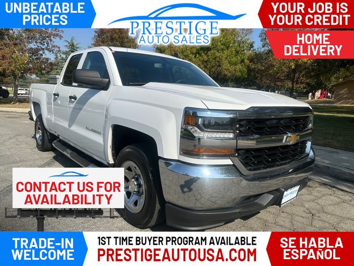 2016 CHEVROLET SILVERADO 1500 DOUBLE CAB for sale in BAKERSFIELD