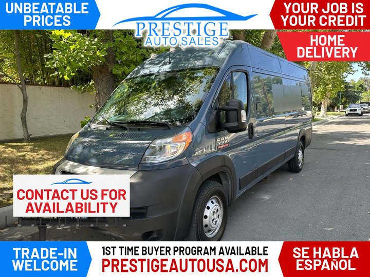 2019 RAM PROMASTER CARGO VAN for sale in BAKERSFIELD