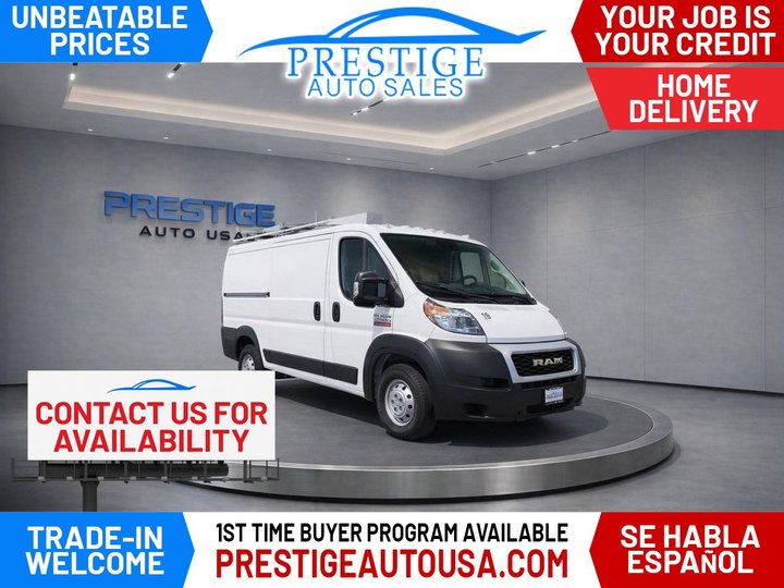 2022 RAM PROMASTER CARGO VAN for sale in BAKERSFIELD