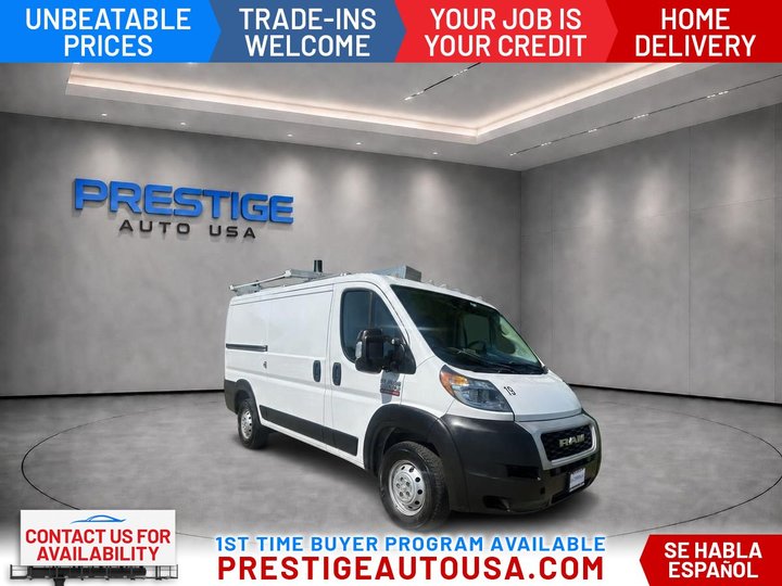 2022 RAM PROMASTER CARGO VAN for sale in BAKERSFIELD