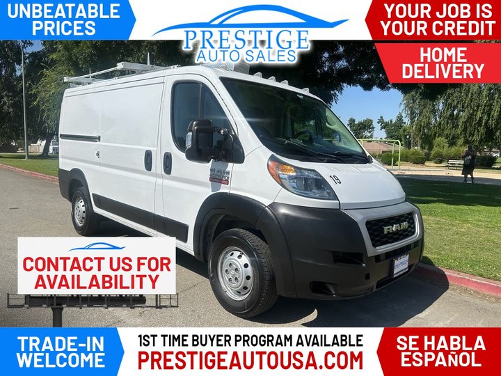 2022 RAM PROMASTER CARGO VAN for sale in BAKERSFIELD