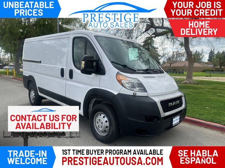 2020 RAM PROMASTER CARGO VAN for sale in BAKERSFIELD