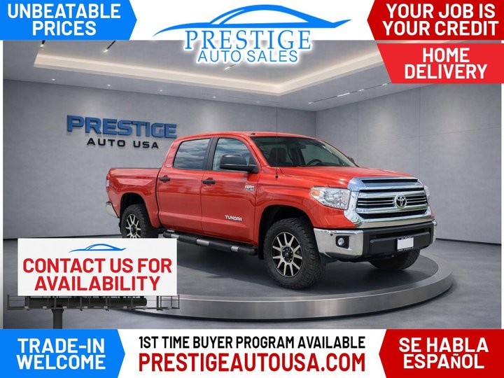 2017 TOYOTA TUNDRA CREWMAX for sale in BAKERSFIELD