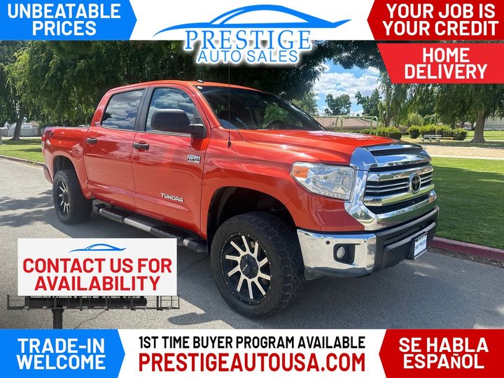 2017 TOYOTA TUNDRA CREWMAX for sale in BAKERSFIELD