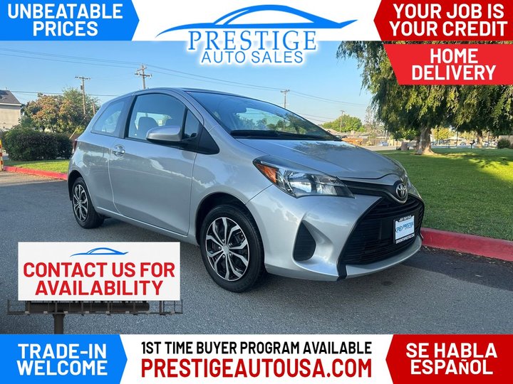 2017 TOYOTA YARIS for sale in BAKERSFIELD
