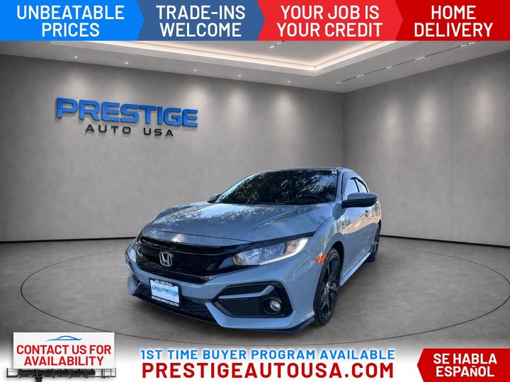 2021 HONDA CIVIC for sale in BAKERSFIELD