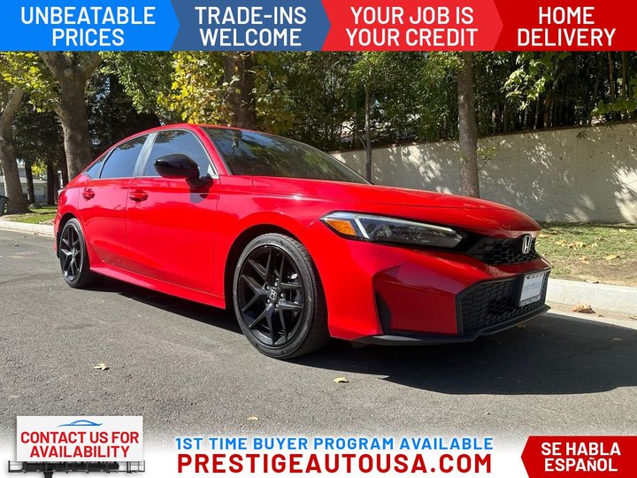 2025 HONDA CIVIC for sale in BAKERSFIELD