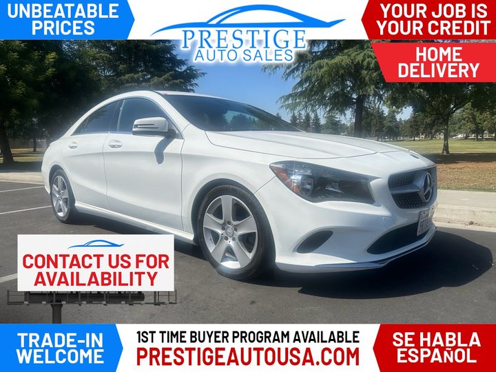 2019 MERCEDES-BENZ CLA for sale in BAKERSFIELD