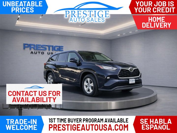 2020 TOYOTA HIGHLANDER for sale in BAKERSFIELD