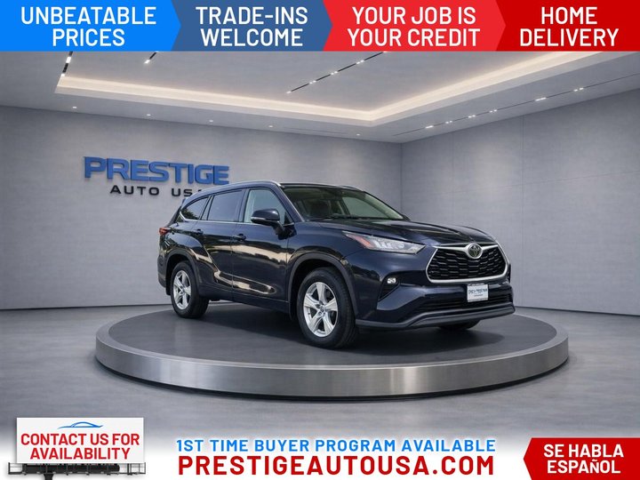 2020 TOYOTA HIGHLANDER for sale in BAKERSFIELD