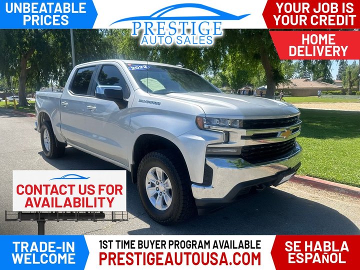 2022 CHEVROLET SILVERADO 1500 LIMITED CREW CAB for sale in BAKERSFIELD