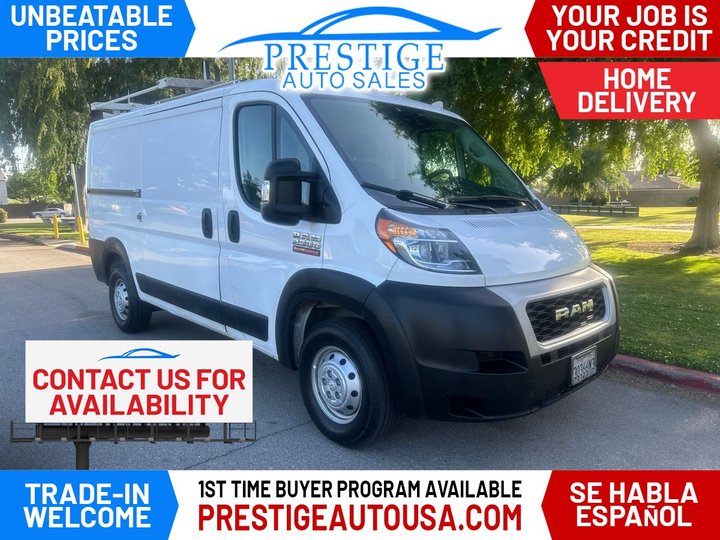 2022 RAM PROMASTER CARGO VAN for sale in BAKERSFIELD