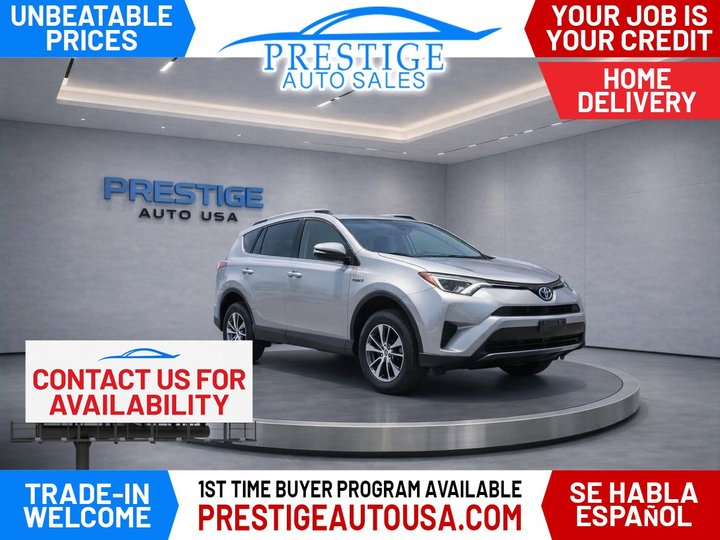 2018 TOYOTA RAV4 HYBRID for sale in BAKERSFIELD
