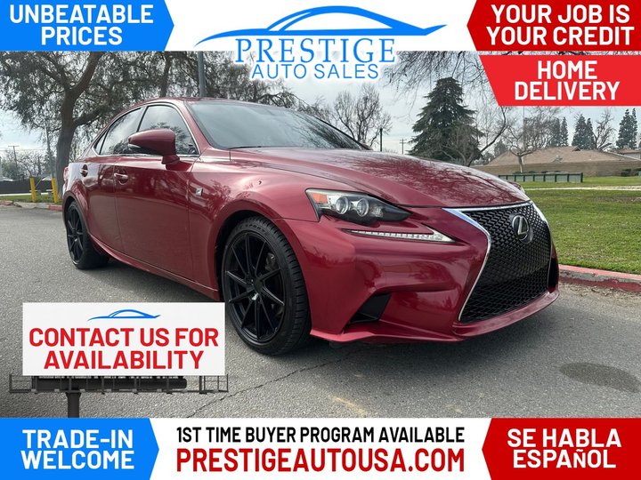 2015 LEXUS IS for sale in BAKERSFIELD