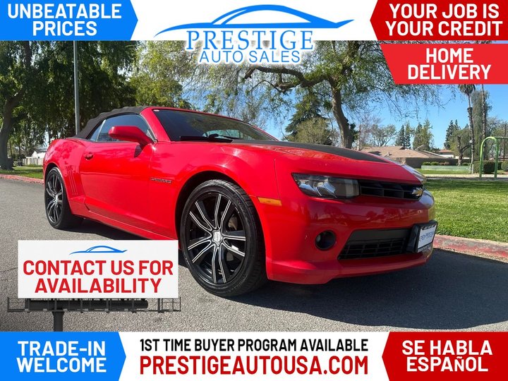 2015 CHEVROLET CAMARO for sale in BAKERSFIELD
