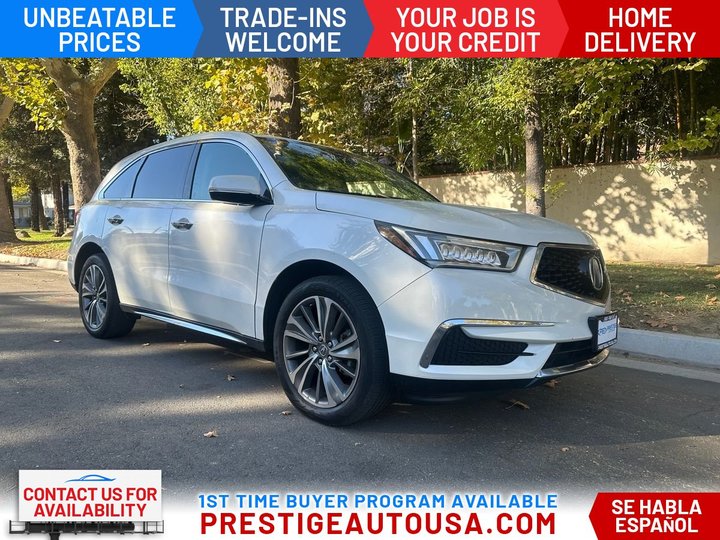 2017 ACURA MDX for sale in BAKERSFIELD