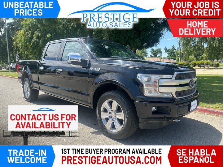 2018 FORD F150 SUPERCREW CAB for sale in BAKERSFIELD