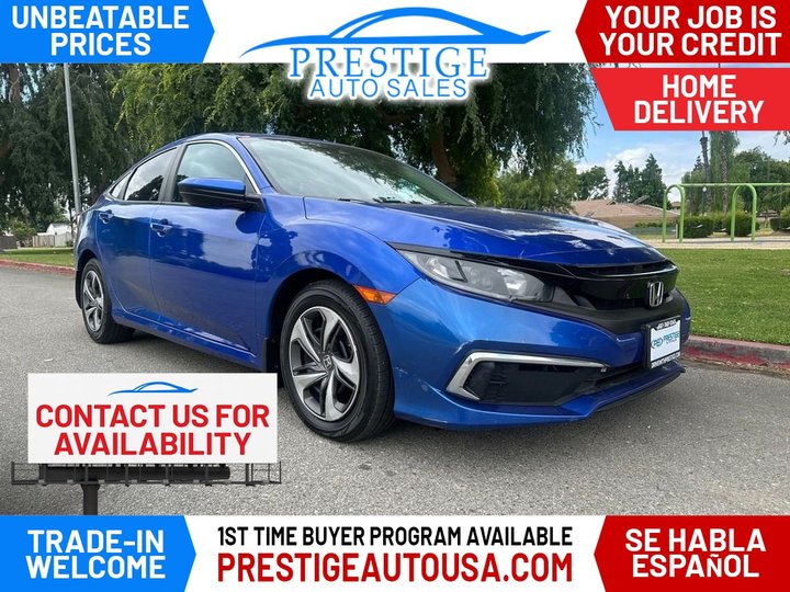 2020 HONDA CIVIC for sale in BAKERSFIELD