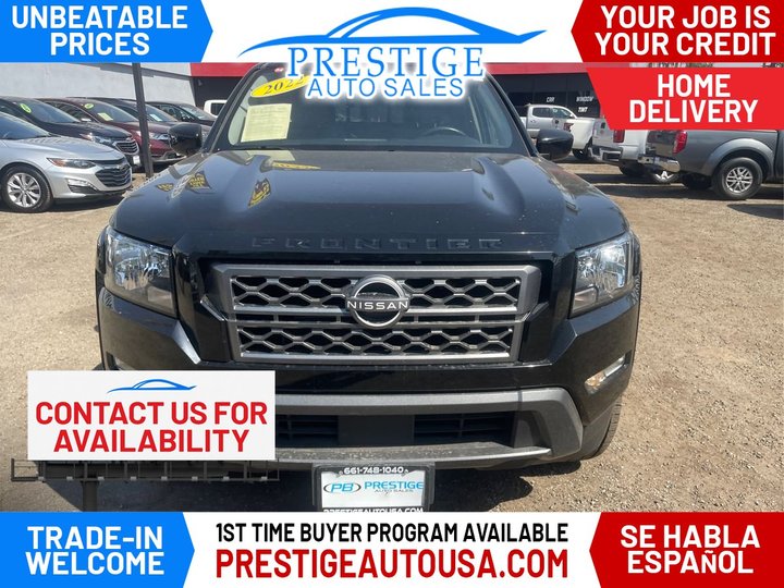 2022 NISSAN FRONTIER CREW CAB for sale in BAKERSFIELD