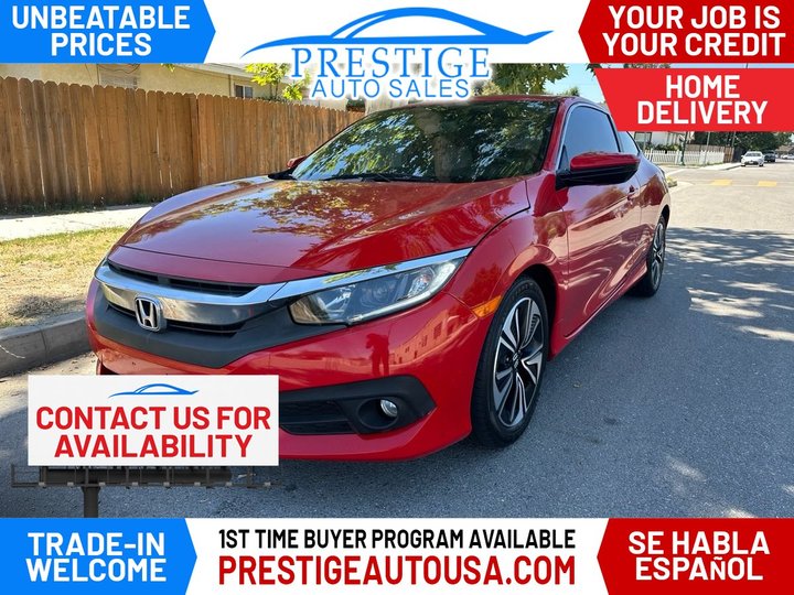 2018 HONDA CIVIC for sale in BAKERSFIELD