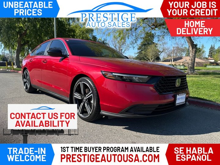2024 HONDA ACCORD HYBRID for sale in BAKERSFIELD