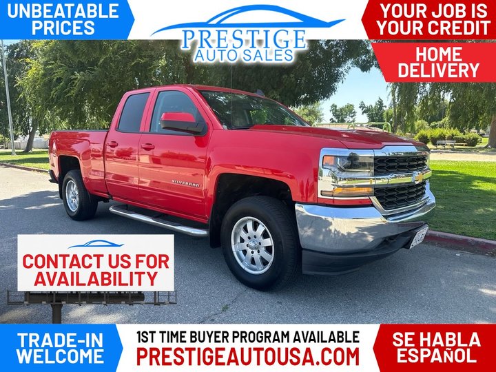 2018 CHEVROLET SILVERADO 1500 DOUBLE CAB for sale in BAKERSFIELD