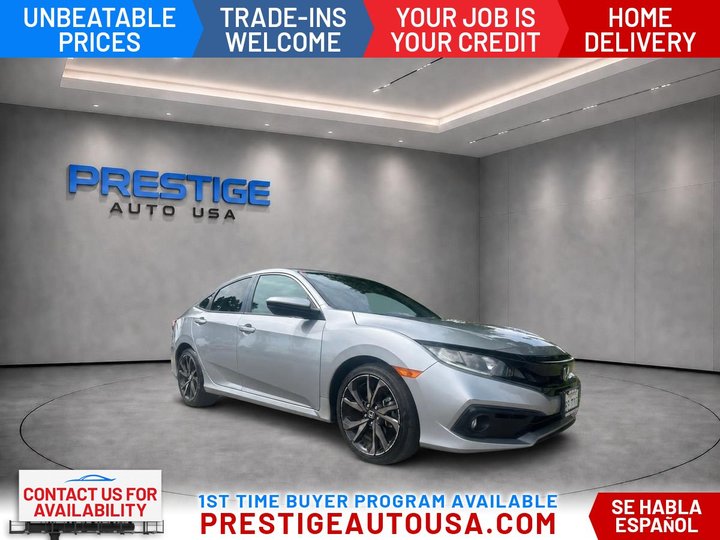 2019 HONDA CIVIC for sale in BAKERSFIELD