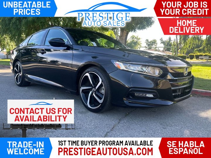 2019 HONDA ACCORD for sale in BAKERSFIELD