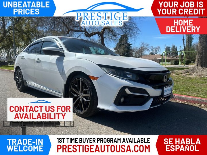 2020 HONDA CIVIC for sale in BAKERSFIELD