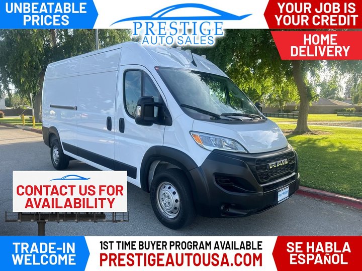 2023 RAM PROMASTER CARGO VAN for sale in BAKERSFIELD