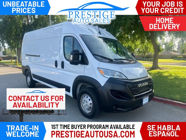 2023 RAM PROMASTER CARGO VAN for sale in BAKERSFIELD
