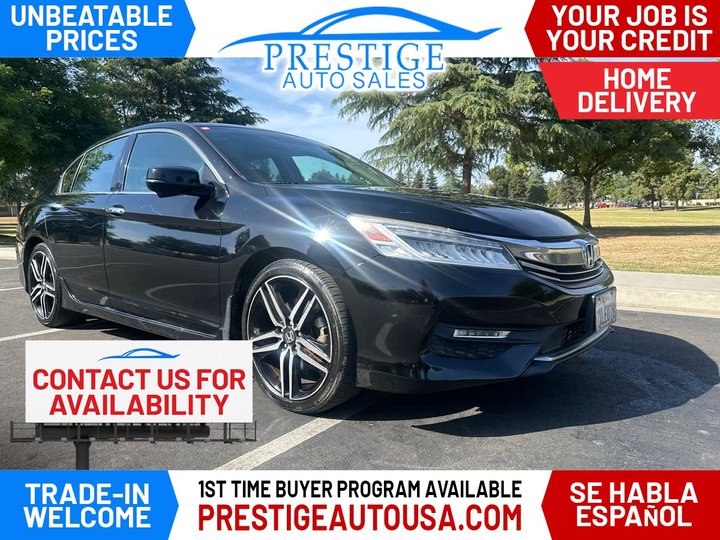 2017 HONDA ACCORD for sale in BAKERSFIELD