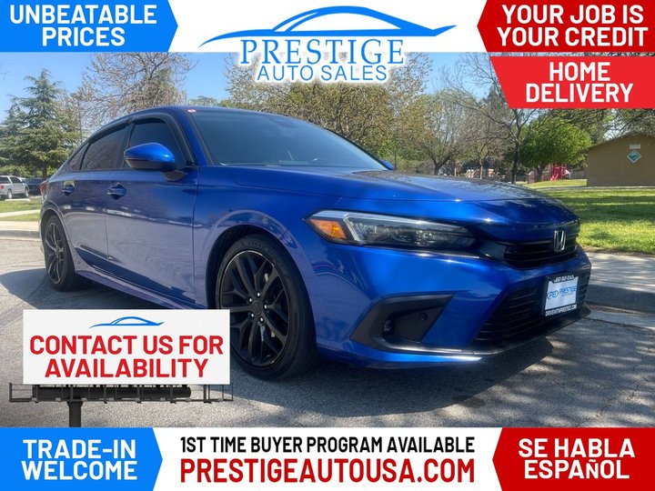 2022 HONDA CIVIC for sale in BAKERSFIELD