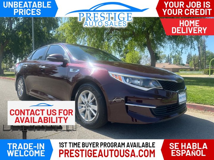 2016 KIA OPTIMA for sale in BAKERSFIELD
