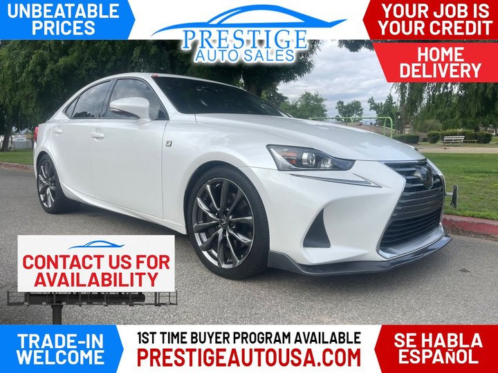 2018 LEXUS IS for sale in BAKERSFIELD