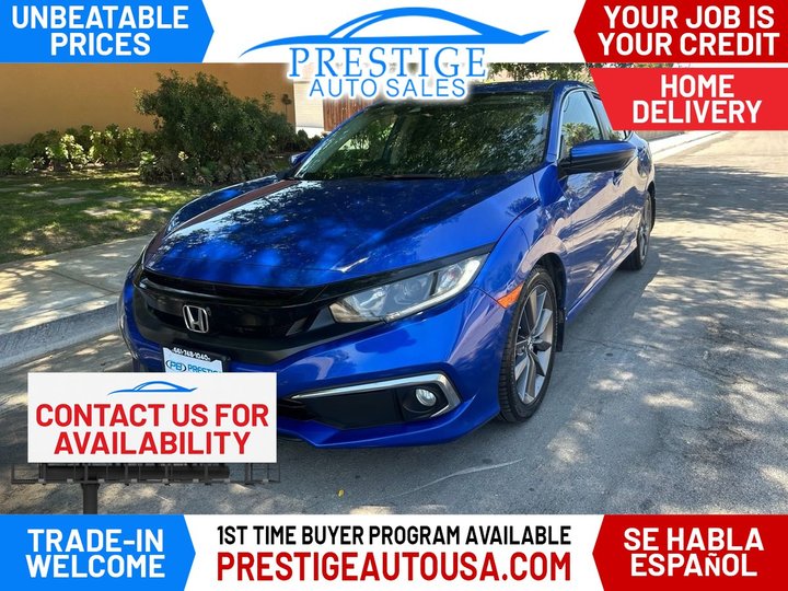 2020 HONDA CIVIC for sale in BAKERSFIELD