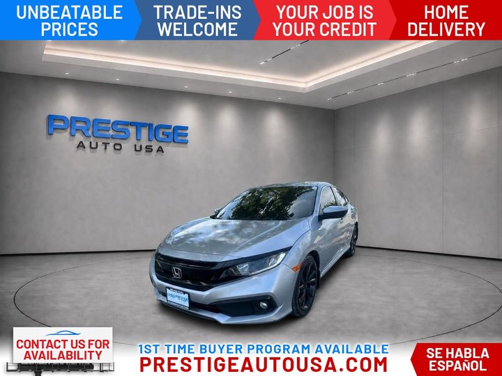 2020 HONDA CIVIC for sale in BAKERSFIELD