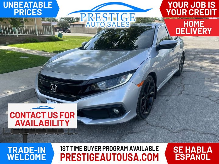 2020 HONDA CIVIC for sale in BAKERSFIELD