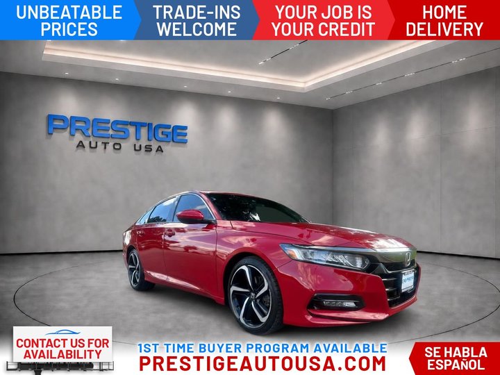 2018 HONDA ACCORD for sale in BAKERSFIELD