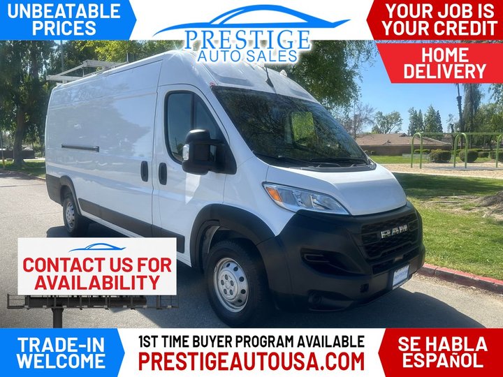 2023 RAM PROMASTER CARGO VAN for sale in BAKERSFIELD