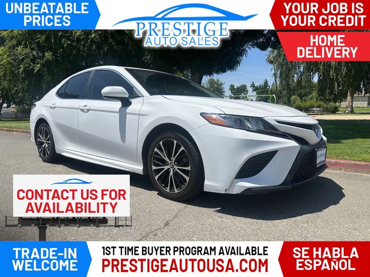 2020 TOYOTA CAMRY for sale in BAKERSFIELD